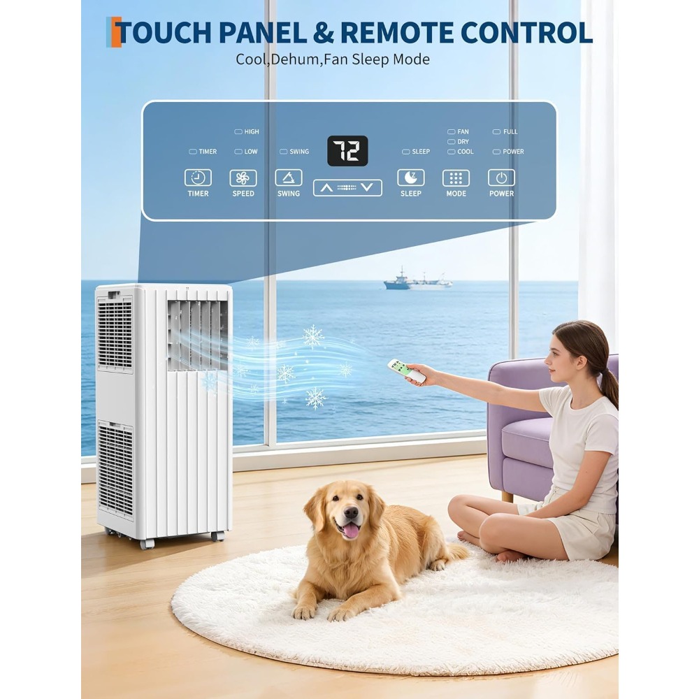 Outdoor Power Fan - Garvee 3 in 1 Portable Air