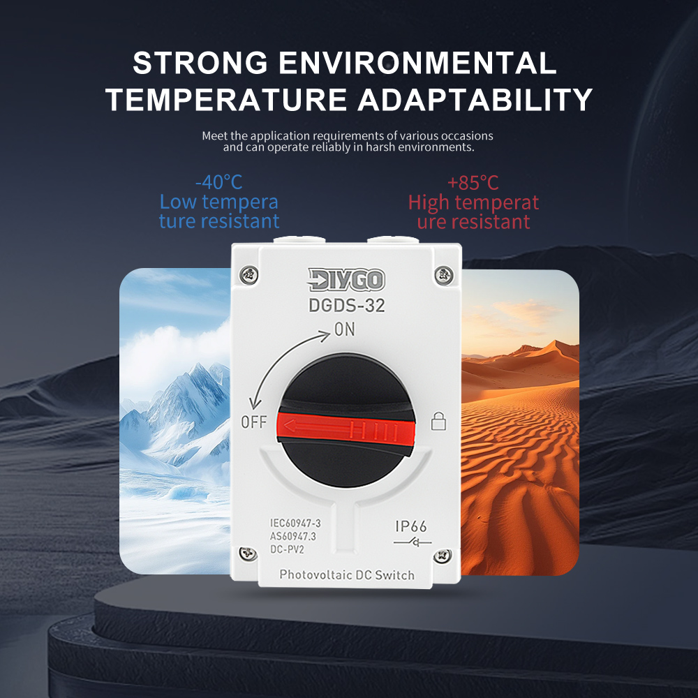 Rotation Handle DC Photovoltai - đánh giá và giá Outdoor Power Disconnect