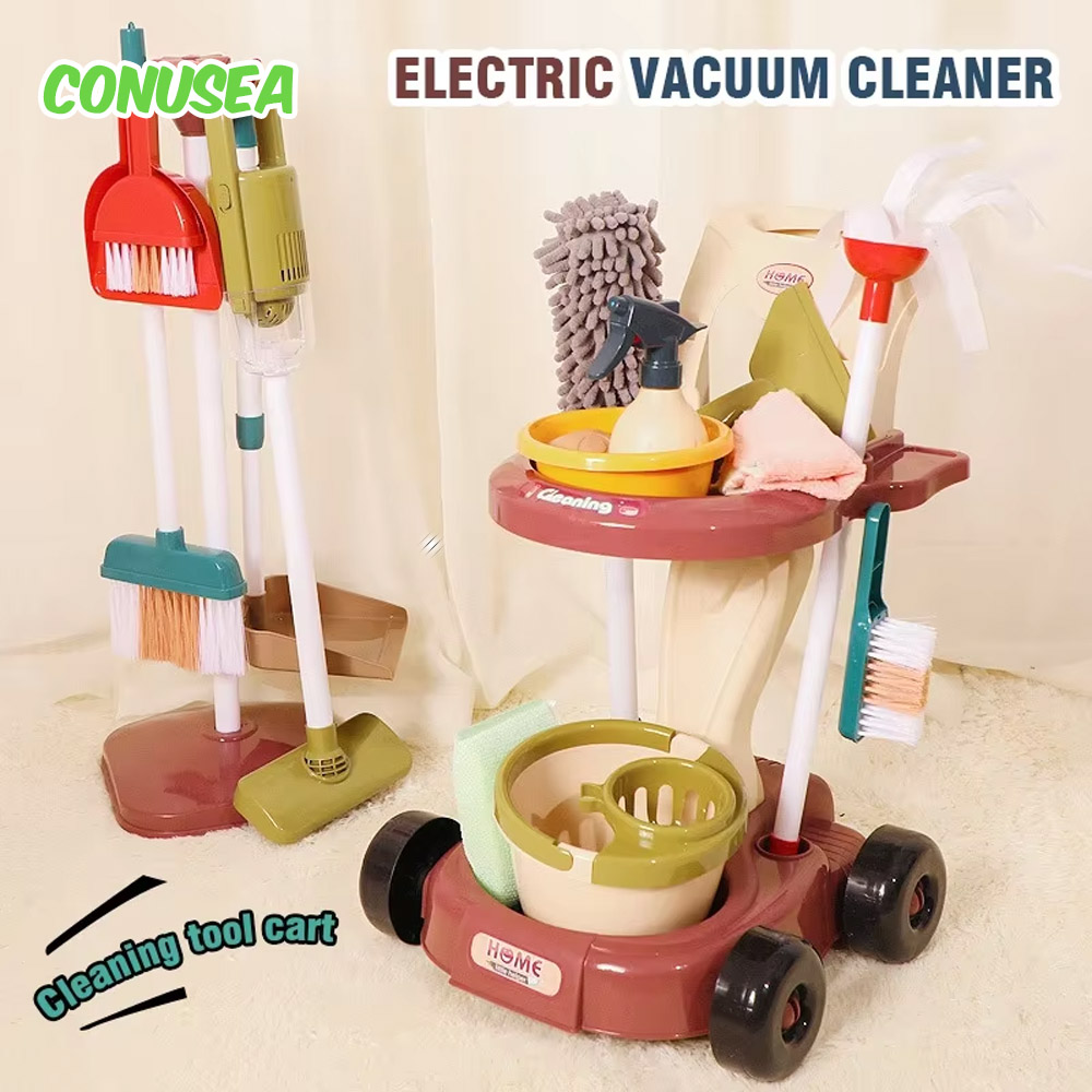 Kids Cleaning Toy Set Housekee - đánh giá và giá Outdoor Power Broom