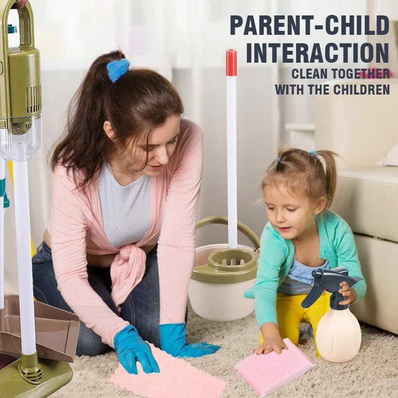 Kids Cleaning Toy Set Housekee - đánh giá và giá Outdoor Power Broom