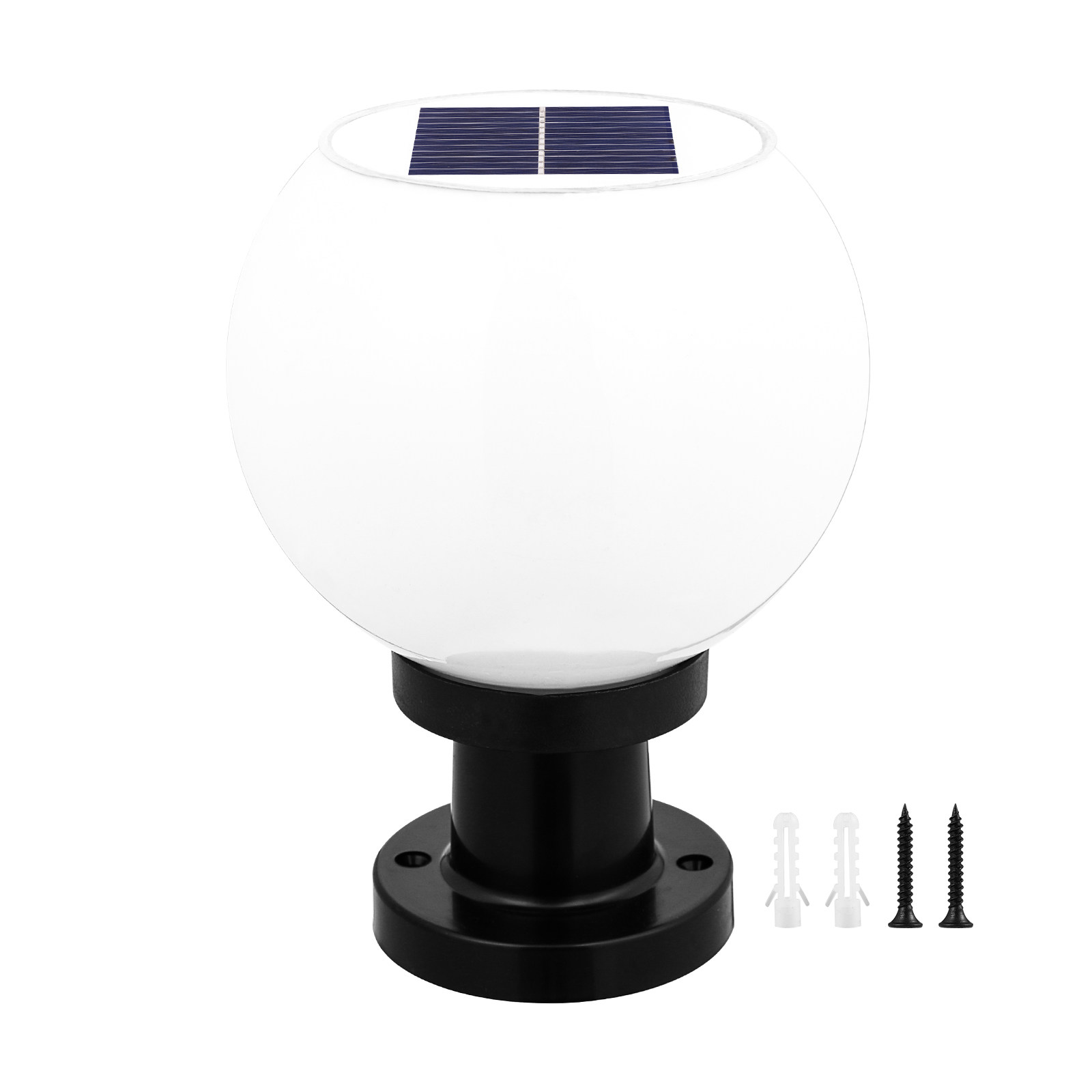 1 Solar Powered Round LED Wall - đánh giá và giá Outdoor Power For Lights