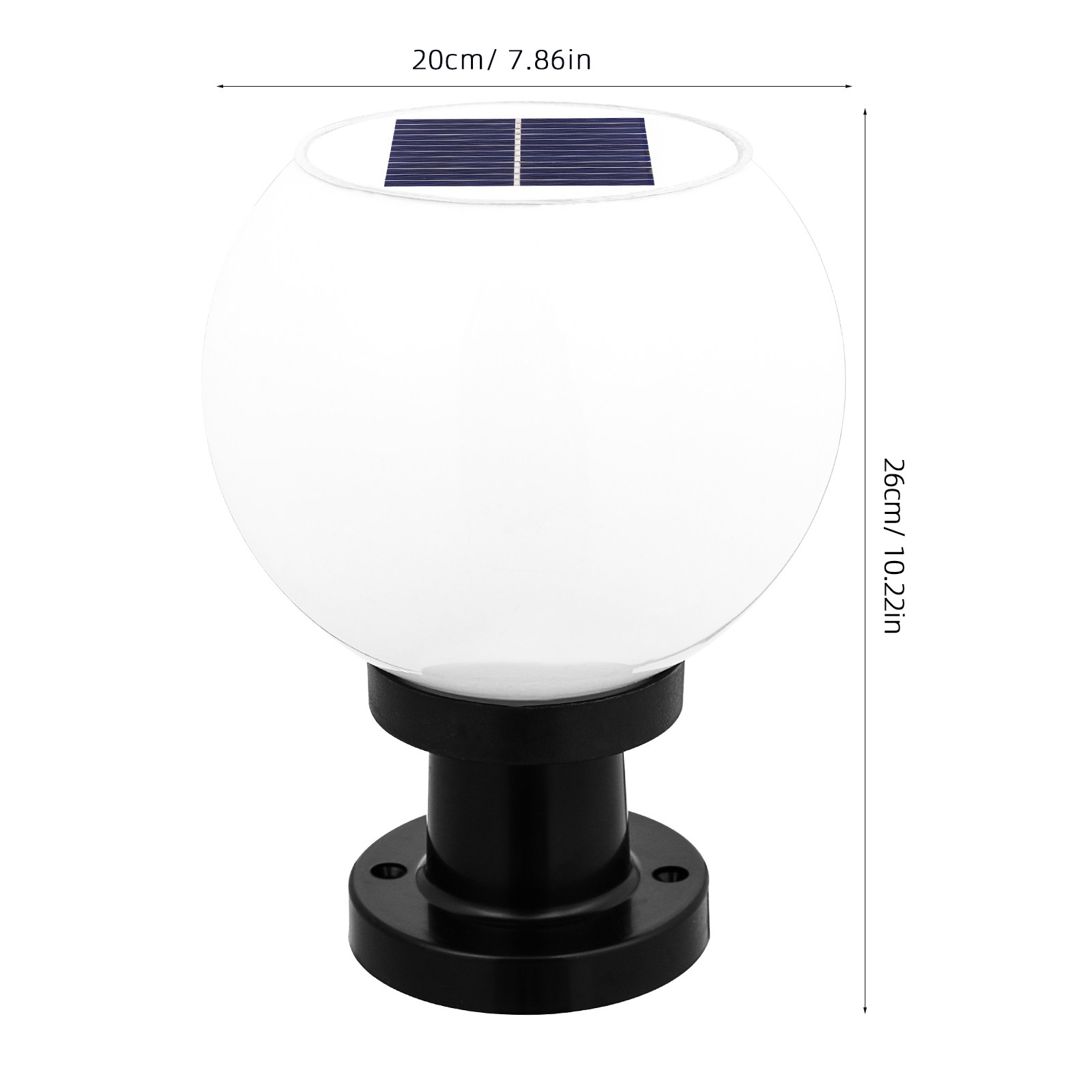 1 Solar Powered Round LED Wall - đánh giá và giá Outdoor Power For Lights