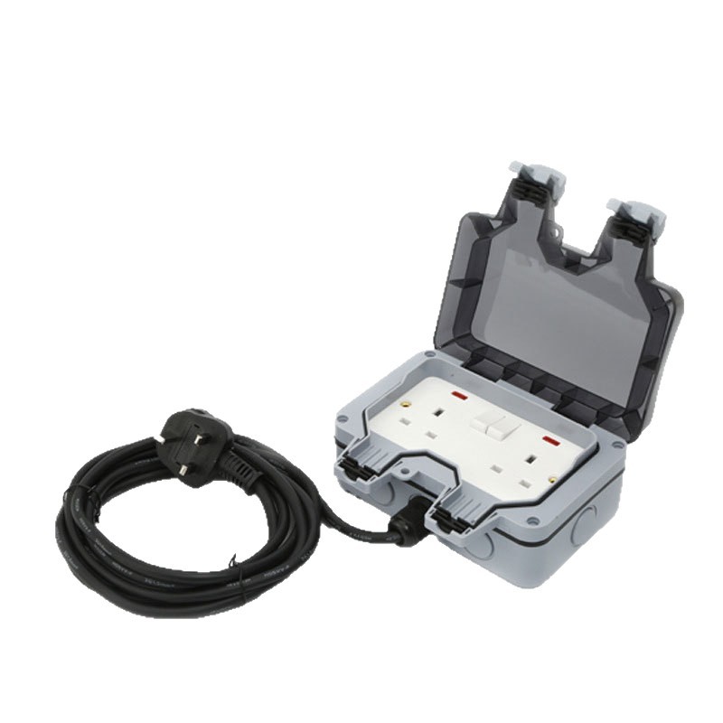 Outdoor Waterproof Socket IP66 - đánh giá và giá Outdoor Power Outlet Waterproof