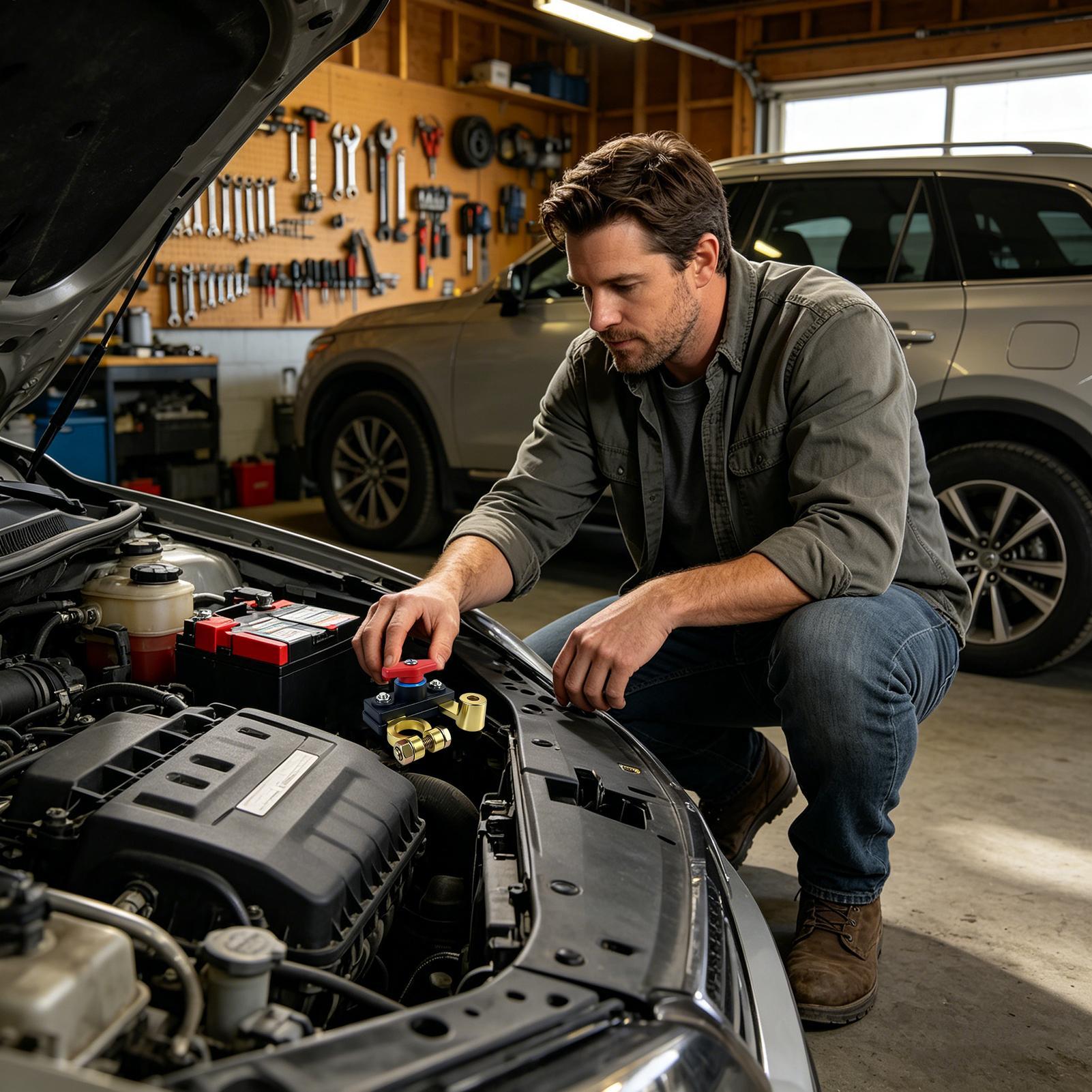 Car Battery Cut Off Switches D - đánh giá và giá Outdoor Power Disconnect