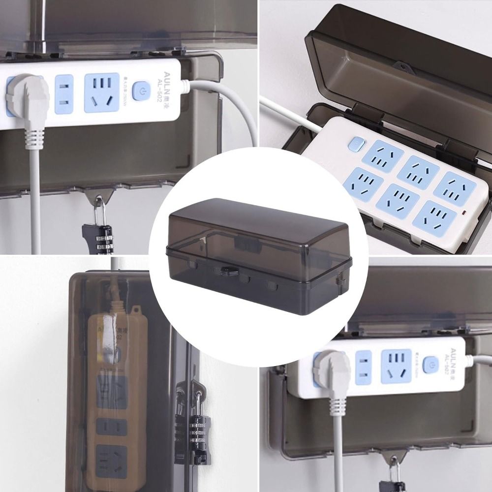 Durable Plastic Plug Box Anti- - đánh giá và giá Outdoor Power Outlet Waterproof