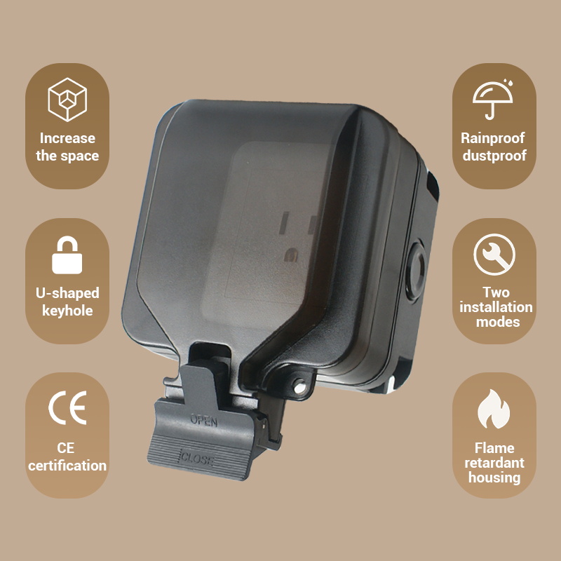 Avoir IP66 Wall Waterproof Soc - đánh giá và giá Outdoor Power Inlet Box