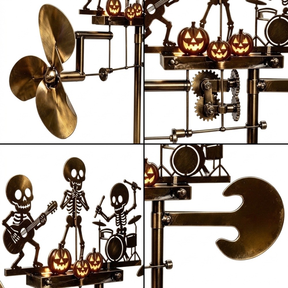 1 Piece Halloween Vintage Skel - đánh giá và giá Outdoor Yard Power Stake