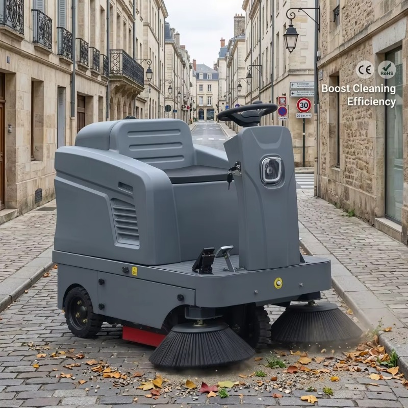 Laite Outdoor Electric Ride-On - đánh giá và giá Outdoor Power Broom
