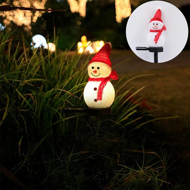 Snowman Solar Garden Light Out - đánh giá và giá Outdoor Yard Power Stake