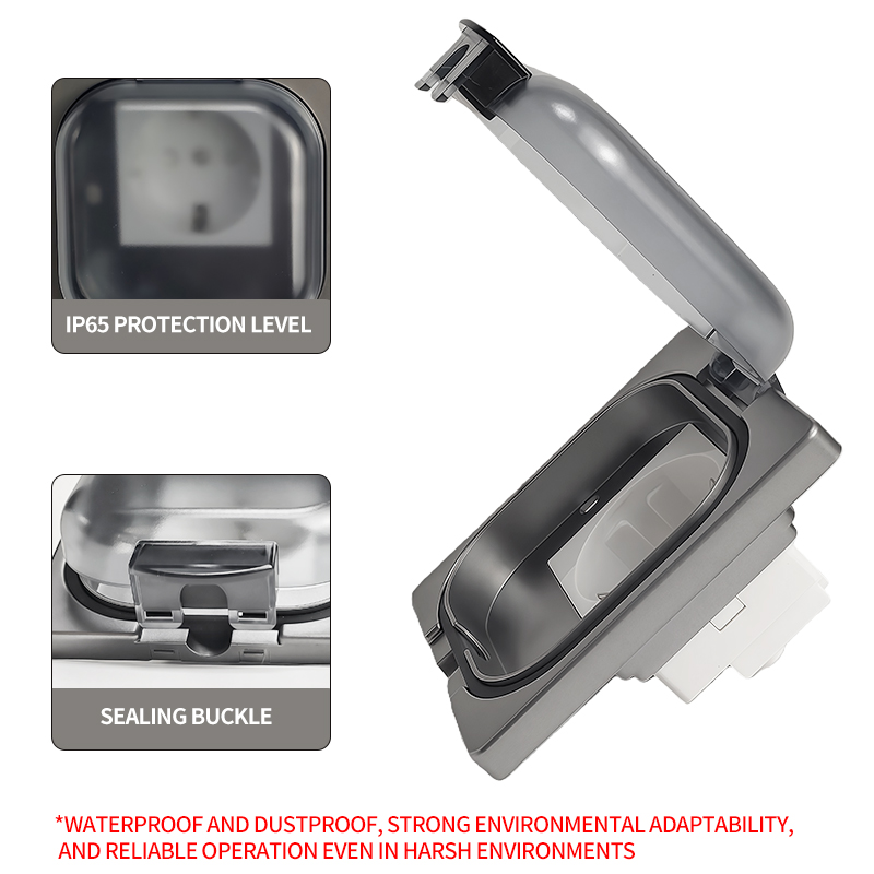 IP65 Waterproof Outdoor Socket - đánh giá và giá Outdoor Power Outlet Waterproof